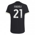 Günstige Fußballtrikots Juventus Fagioli 21 3rd trikot 2023-24 Kurzarm